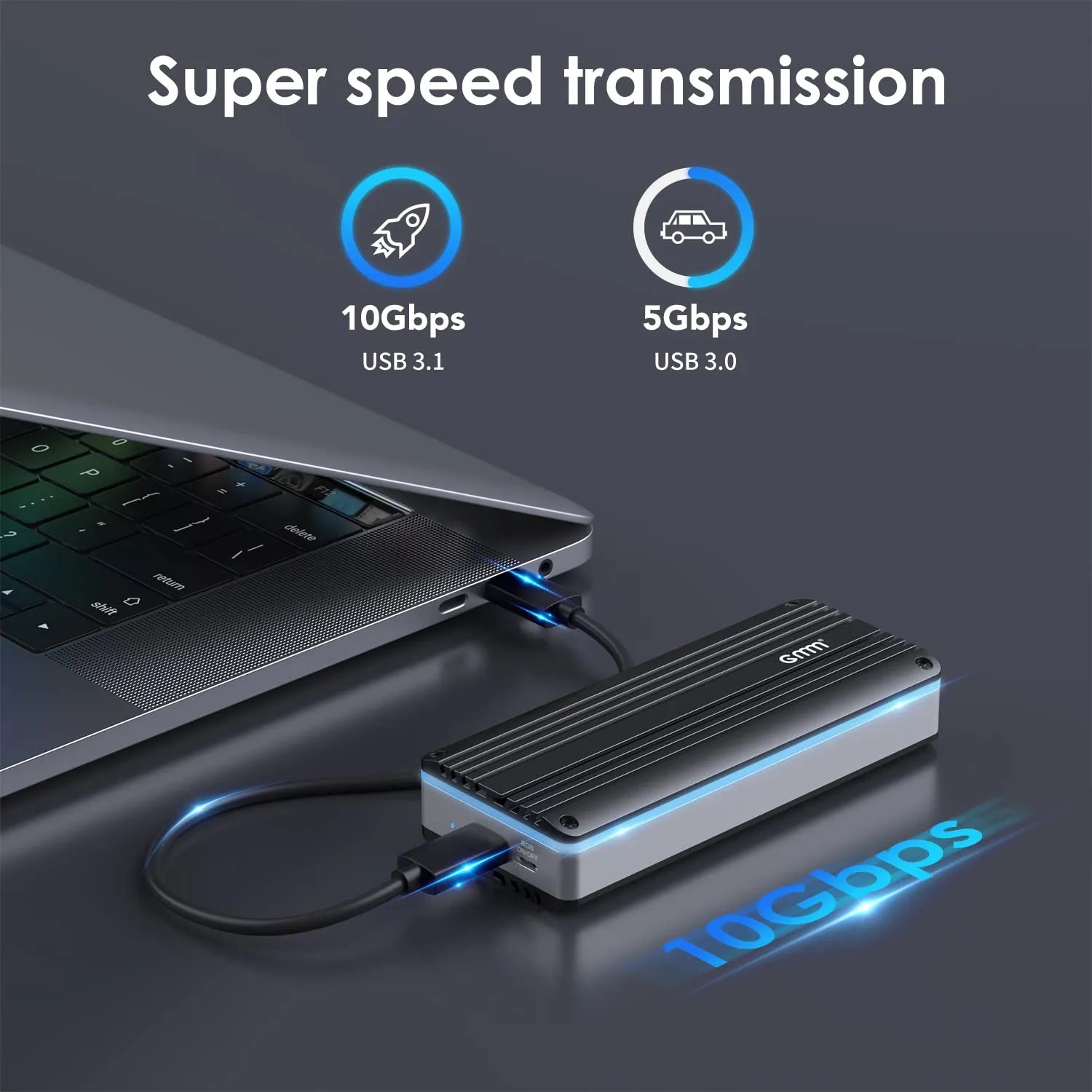 GMM USB C 3.2 SSD Enclosure