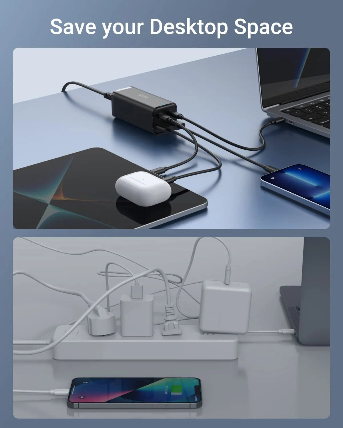 GMM 100W USB C Charger Block for MacBooks