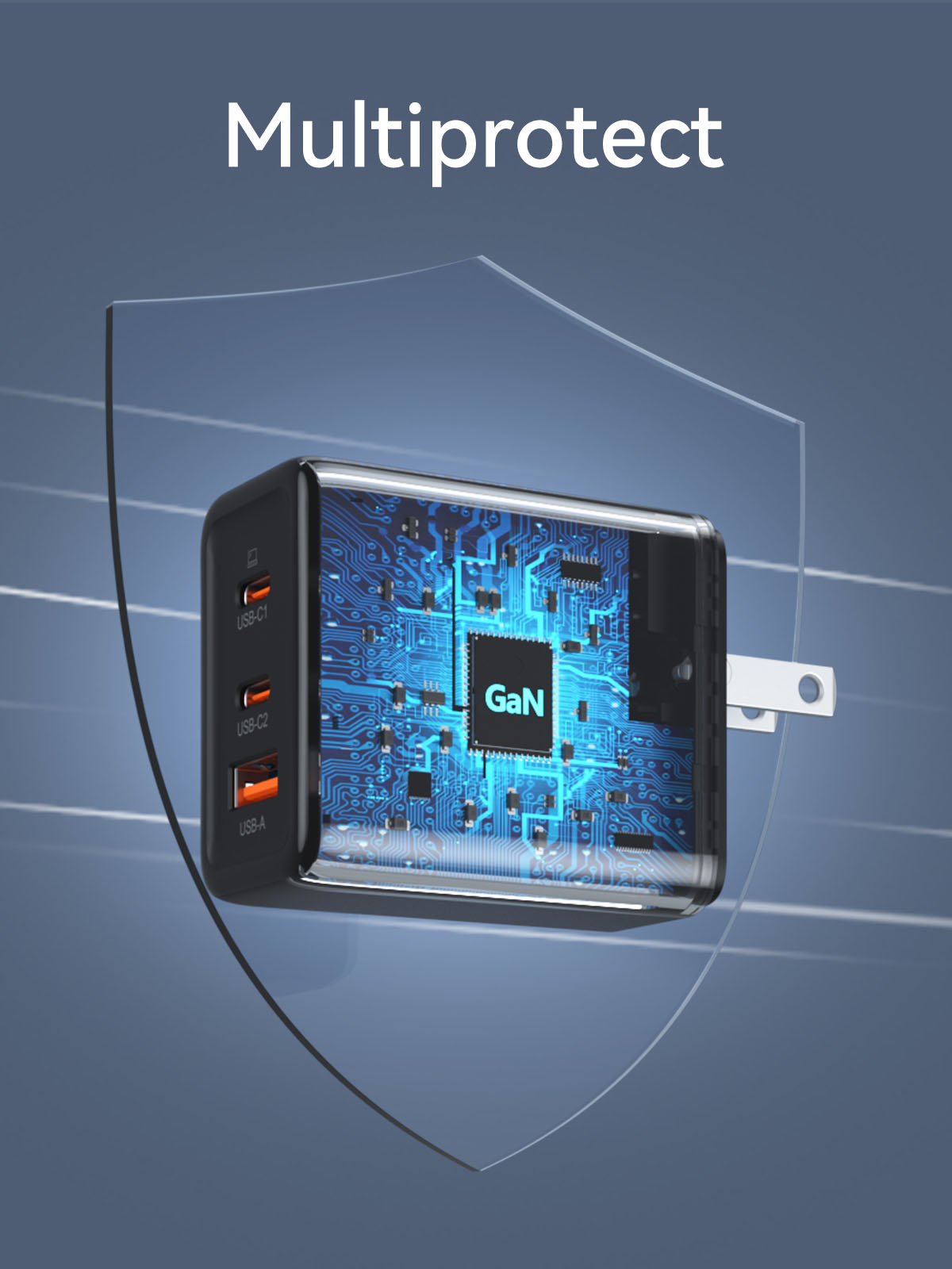 GMM 65W USB C Charger for iPhone/Laptops