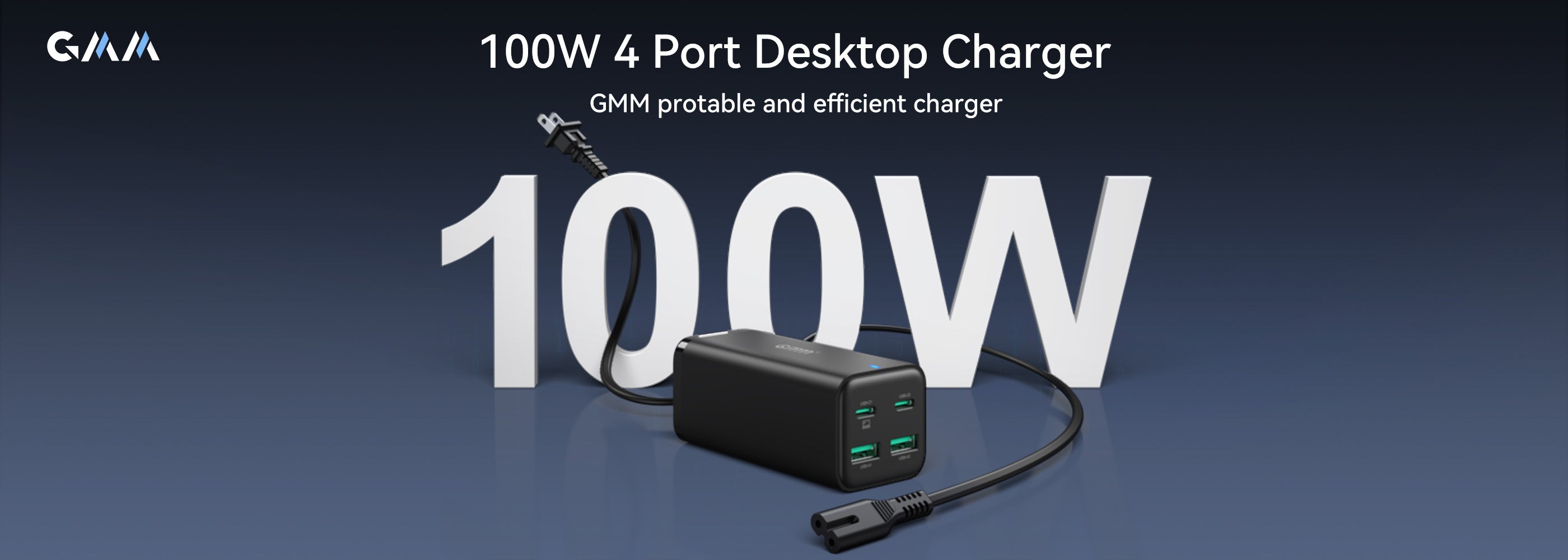 GMM 100W USB C Charger Block for MacBooks