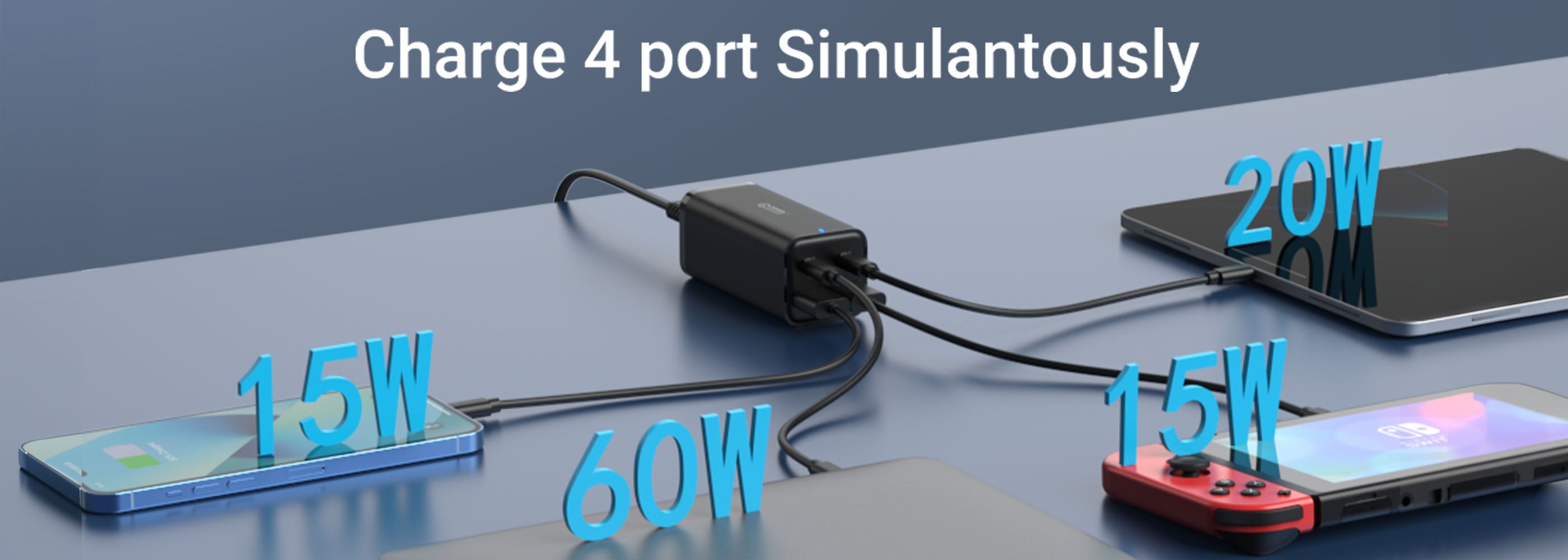 GMM 100W USB C Charger Block for MacBooks