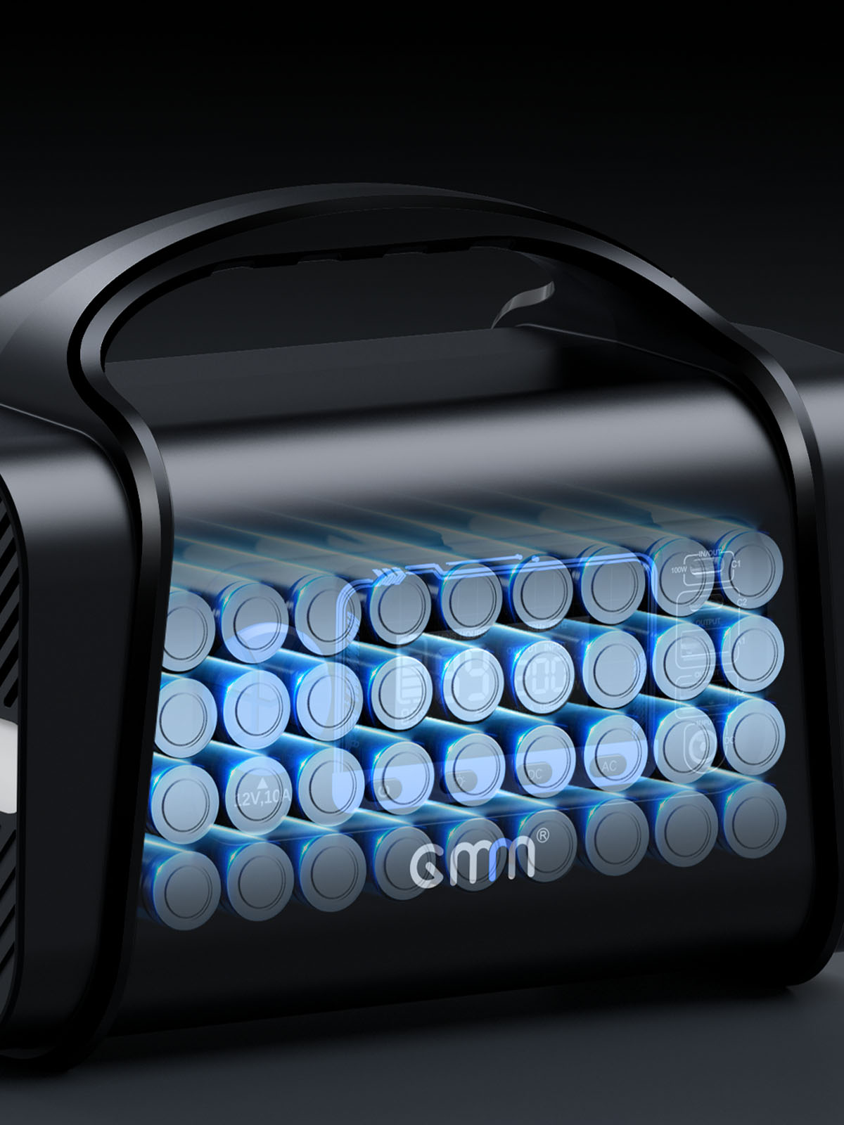 GMM 300W Portable Power Station 296Wh for Outdoors Camping Travel