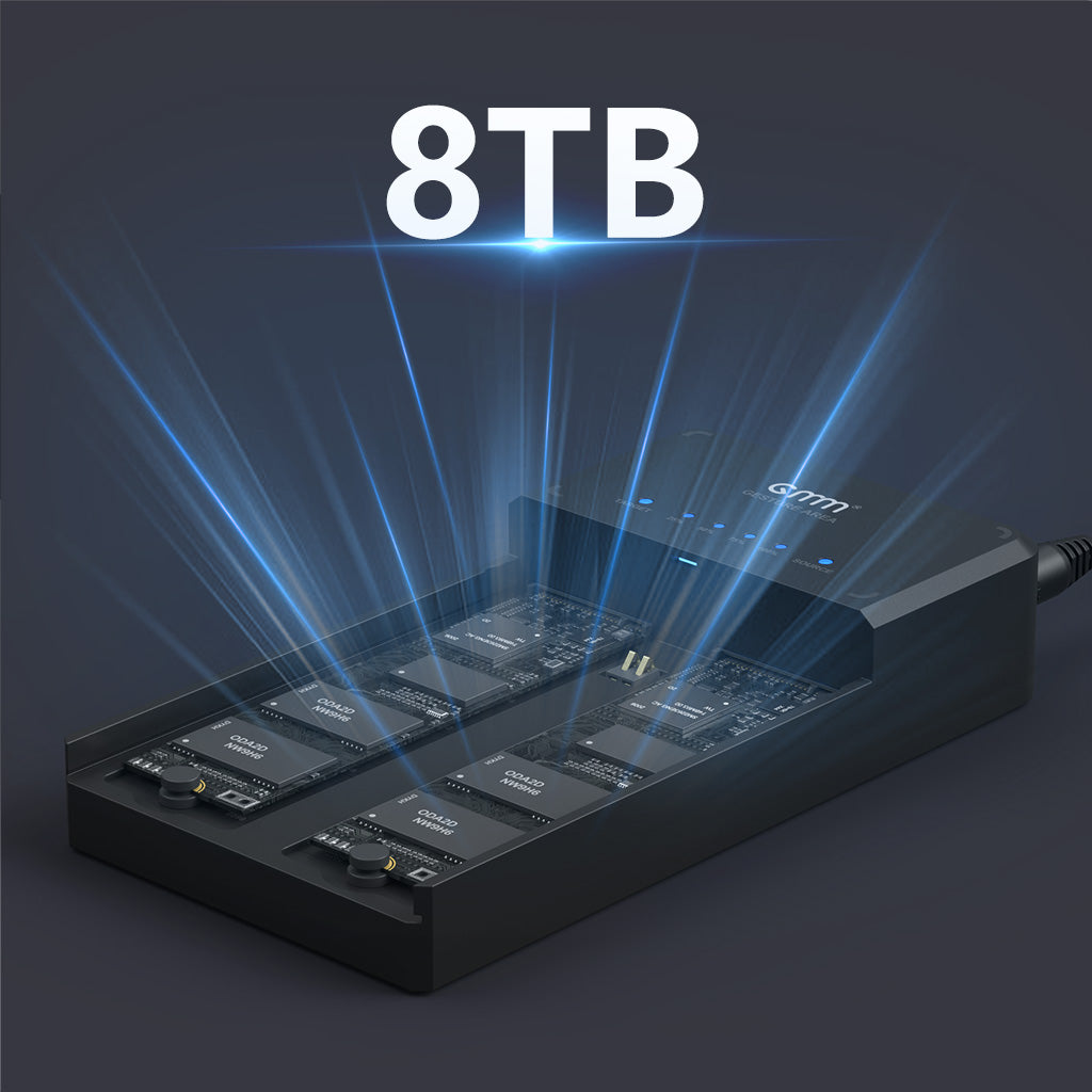GMM M.2 NVMe SSD Enclosure Adapter Tool-Free