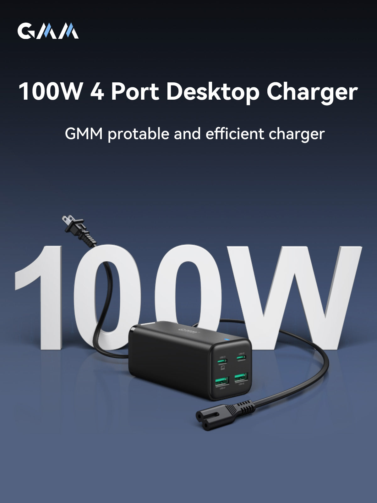 GMM 100W USB C Charger Block for MacBooks